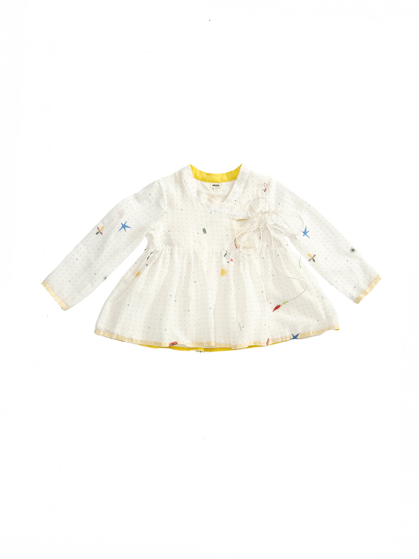 dill top + paprika skirt set