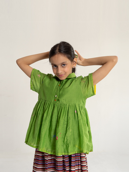 Clove Top- Green