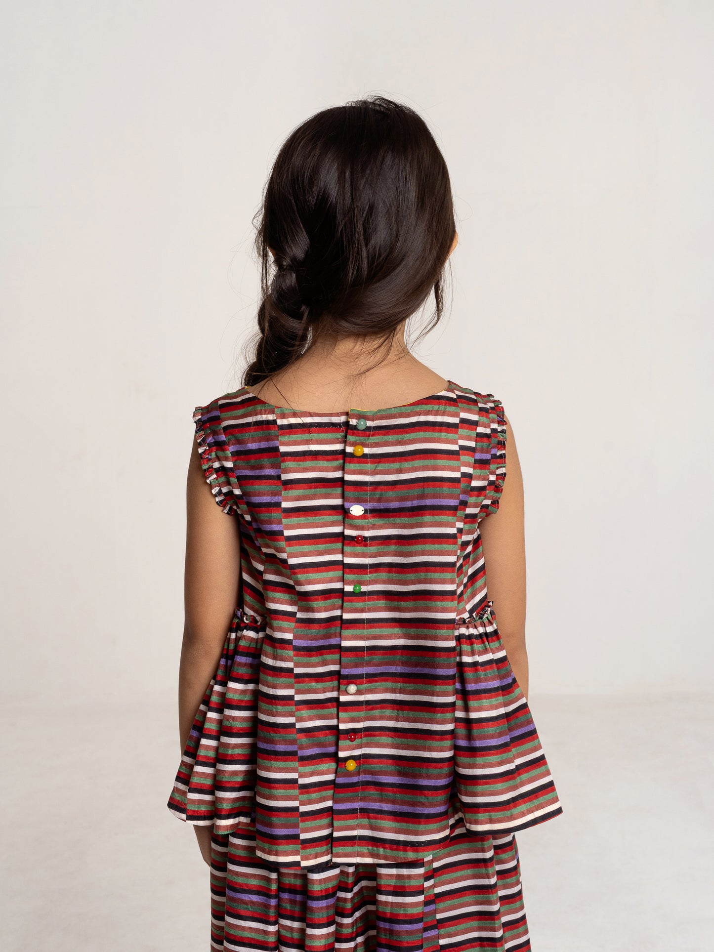 salt top + paprika skirt set