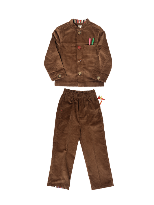 sapa set : mud-brown