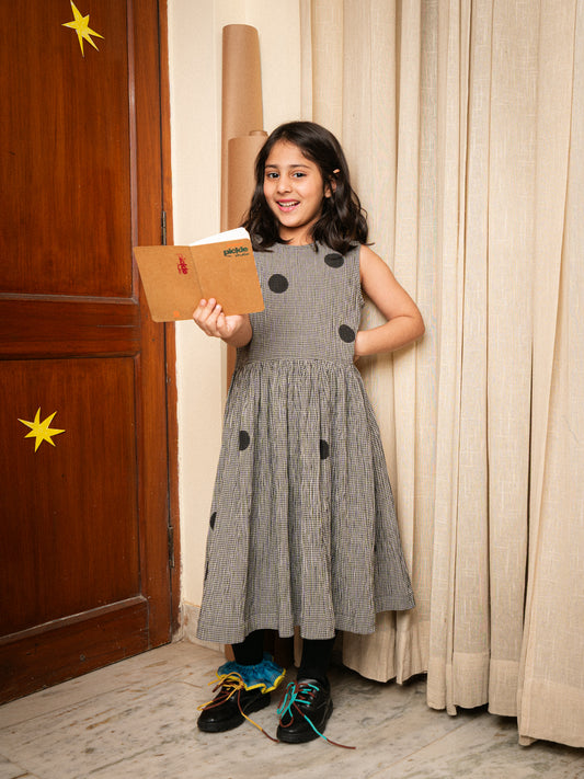 scribble print scrunchie